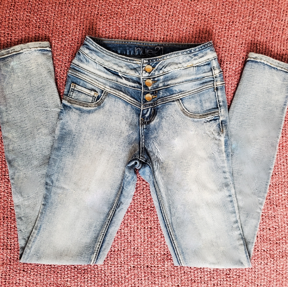 Rue21 High Waist Skinny Freedom Flex Jeans